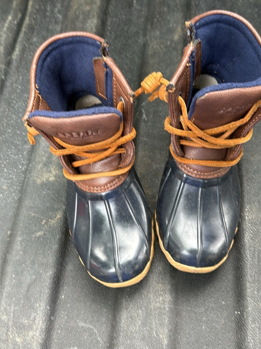 Sperry kids boots Size 11